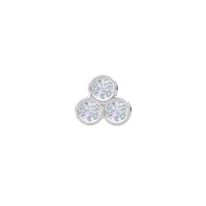 Nordahl piercing smykke Pierce52, Rhod. sølv 30140070900